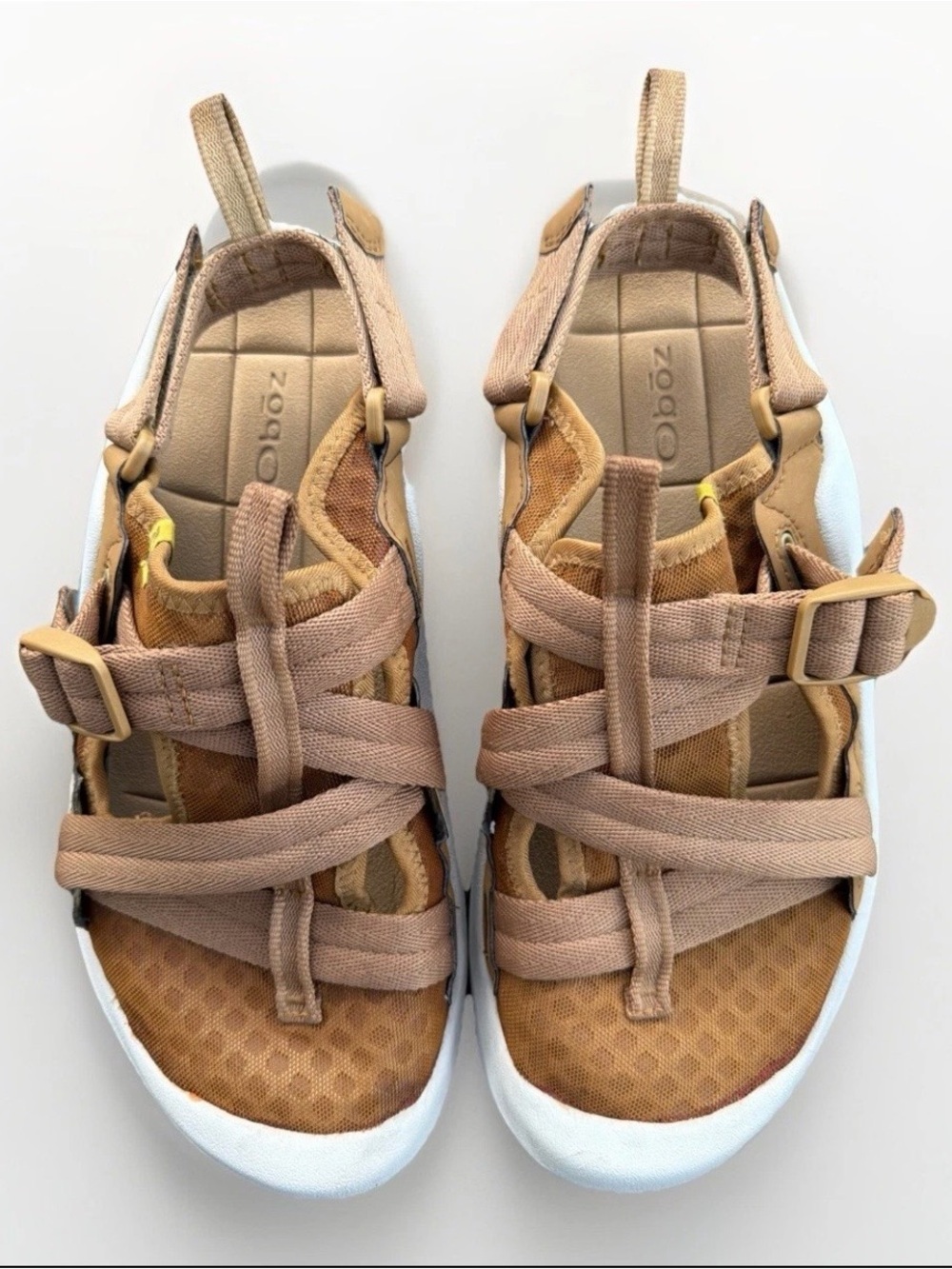 Oboz Whakata Trail Women Shoe Size 11 Rye Off Road Hiking Sandal Utility Slip On